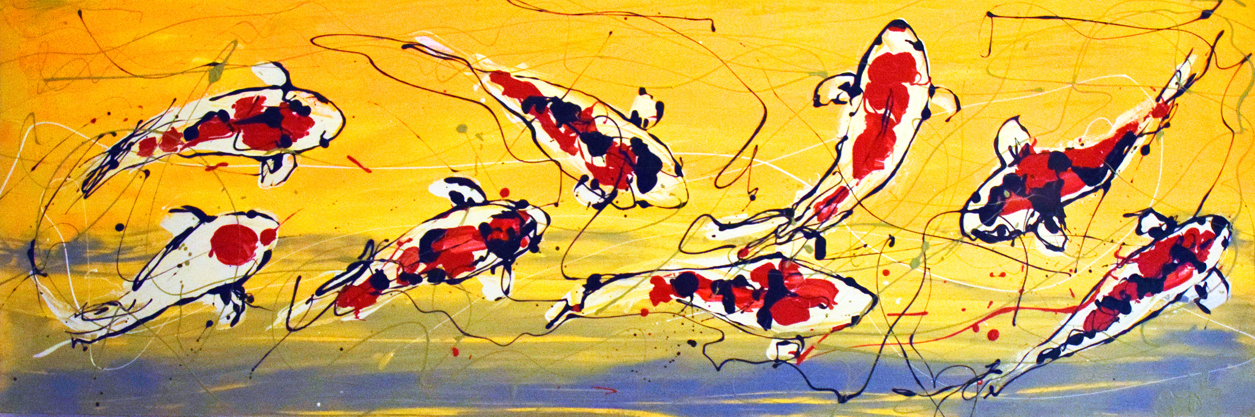 Koi Herd by Gene Jimenez