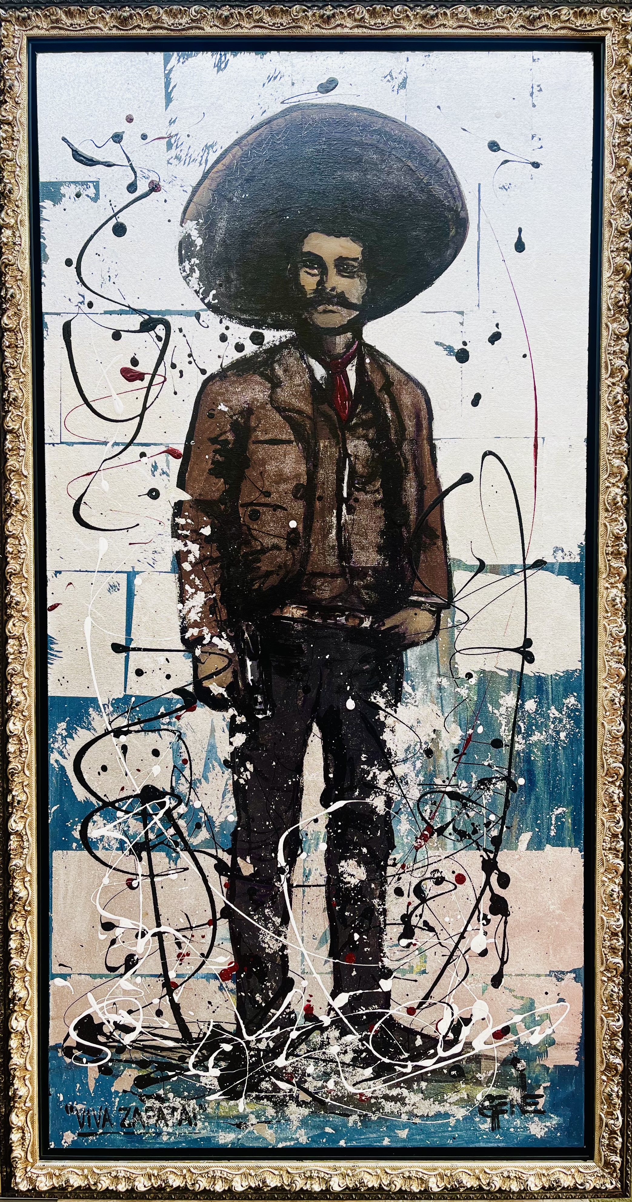 Painting by Gene Jimenez