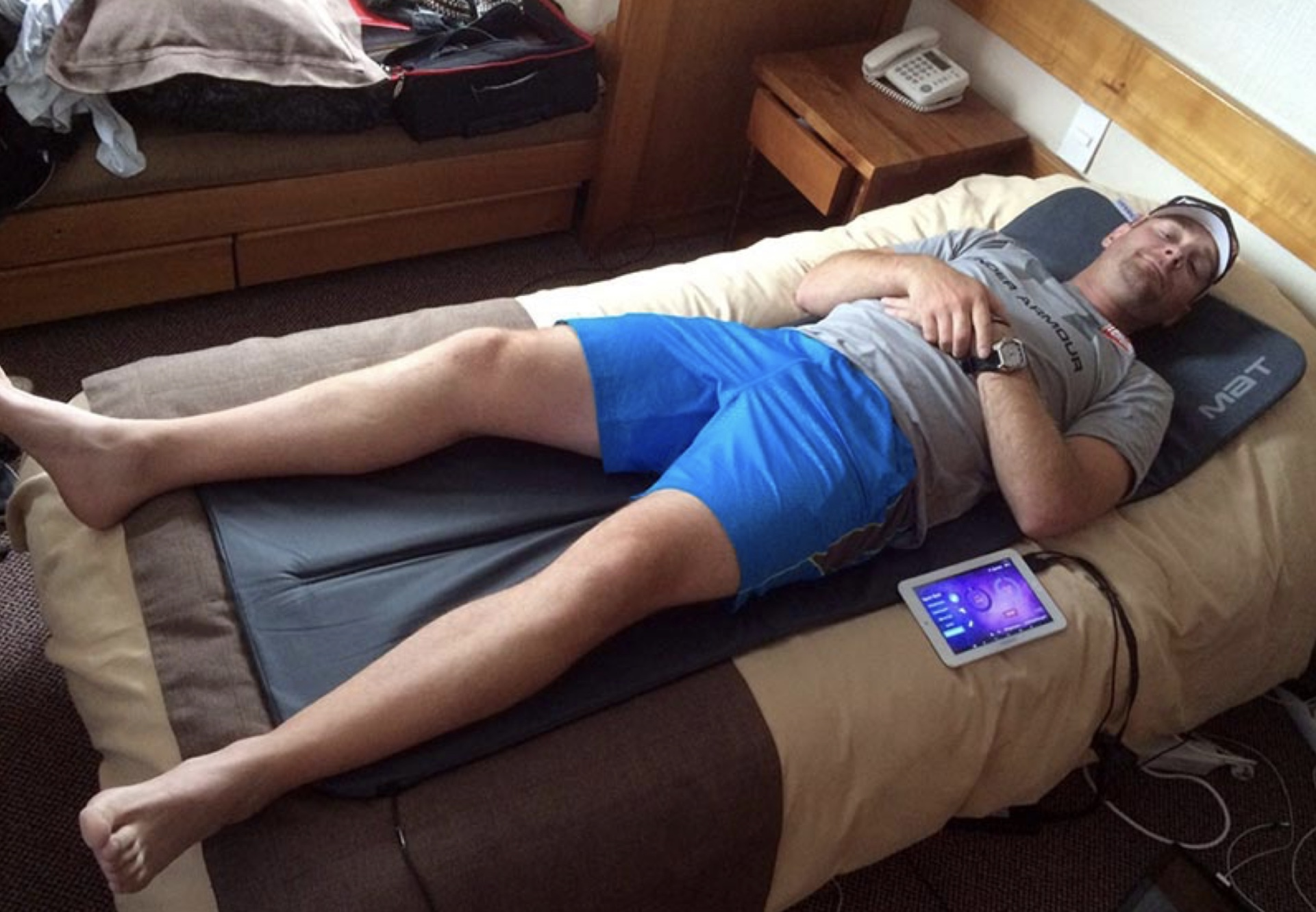 Professional athlete who uses PEMF for recovery and performance